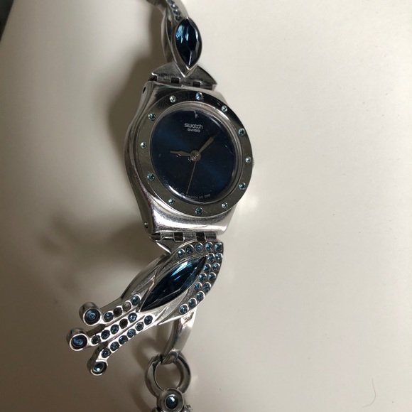 Swatch 2007 Irony GLAMFLASH Vintage Watch Peacock - Picture 11 of 12